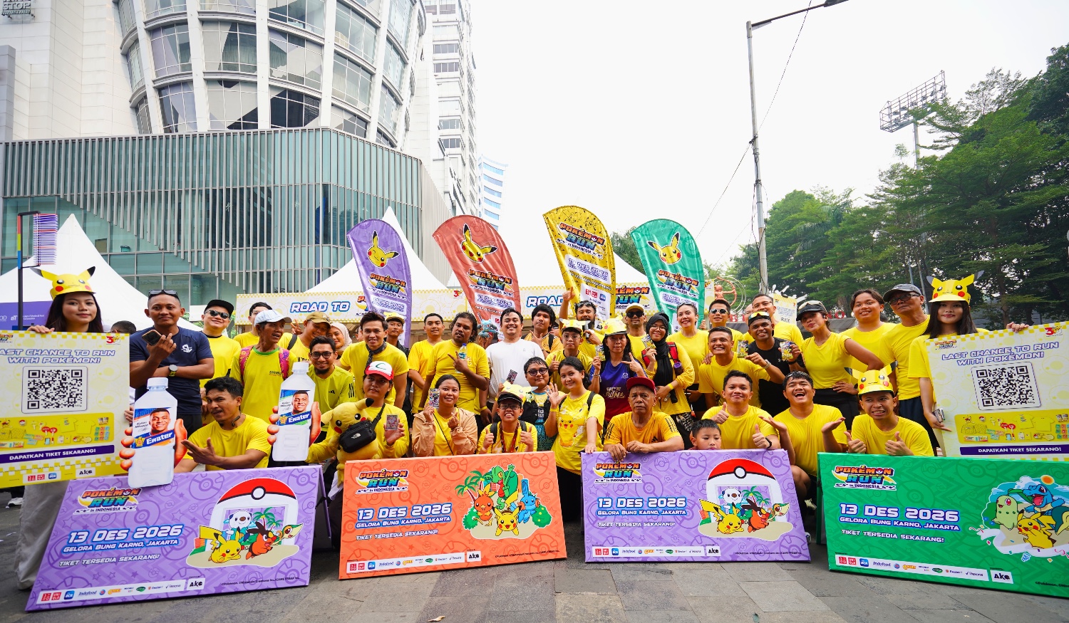 Community Run menuju Pok&eacute;mon RUN 30 Indonesia Edition