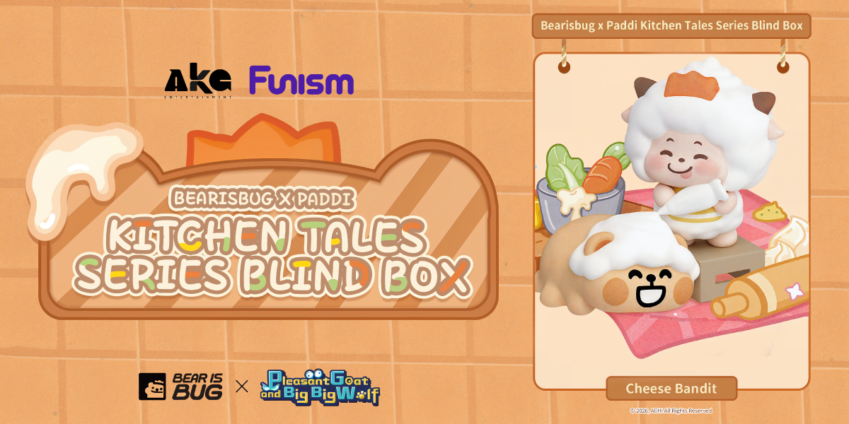 Bearisbug x Paddi Kitchen Tales Series Blindbox