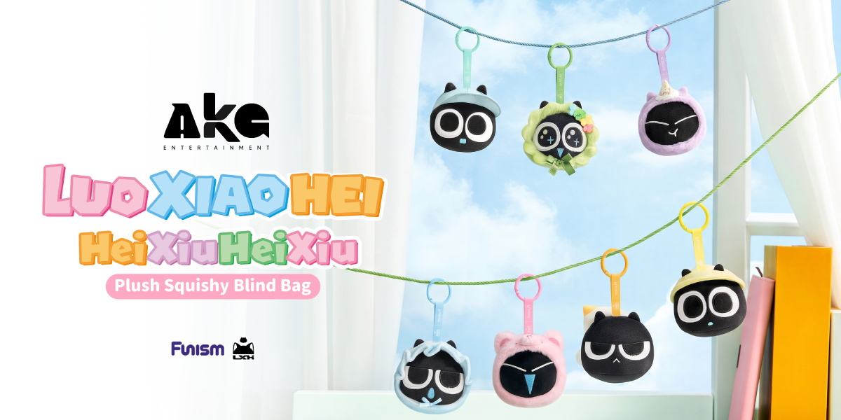 Luo Xiaohei Heixiu Heixiu Plush Squishy Blind Bag
