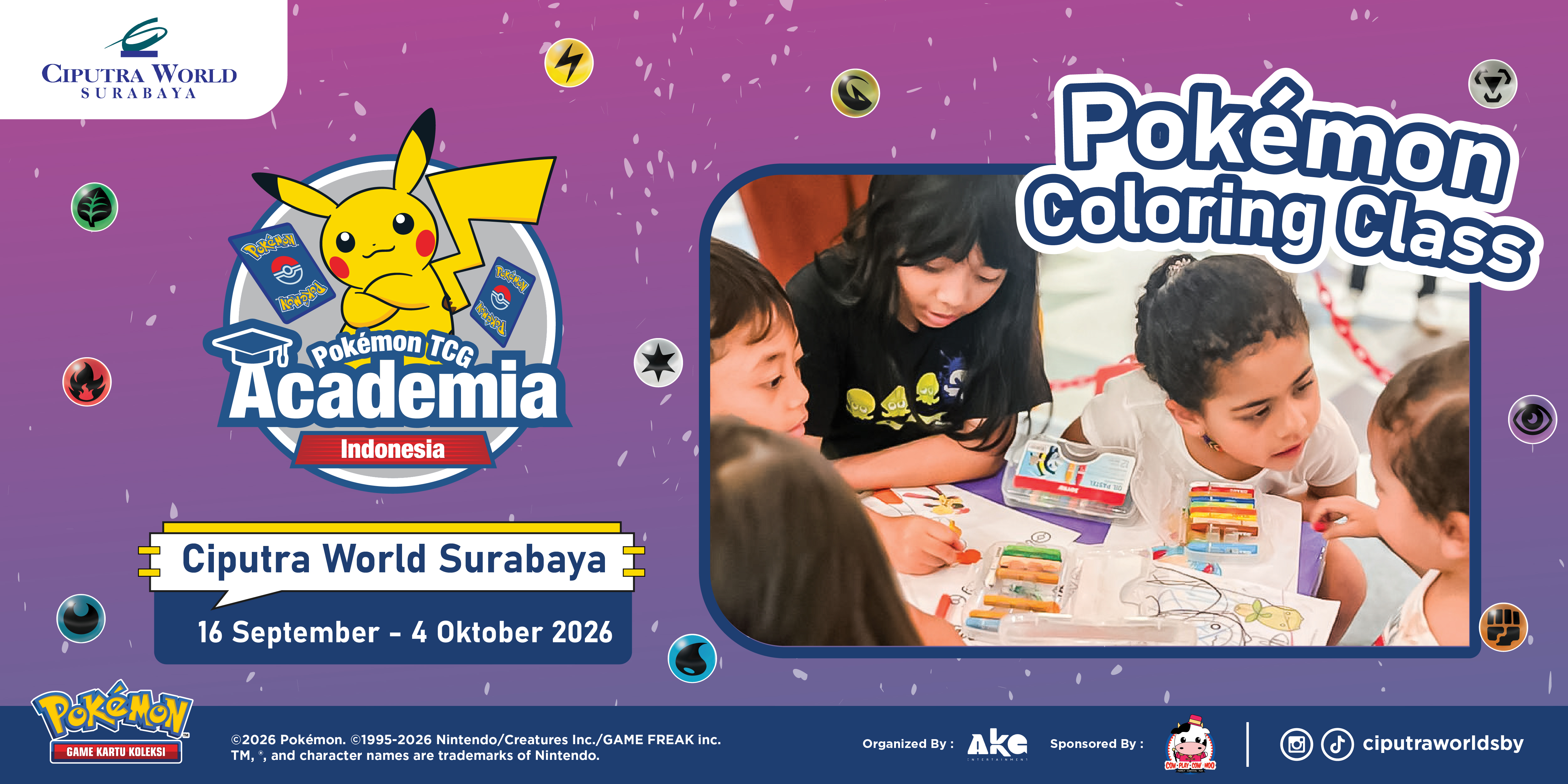 Pok&eacute;mon Coloring Class