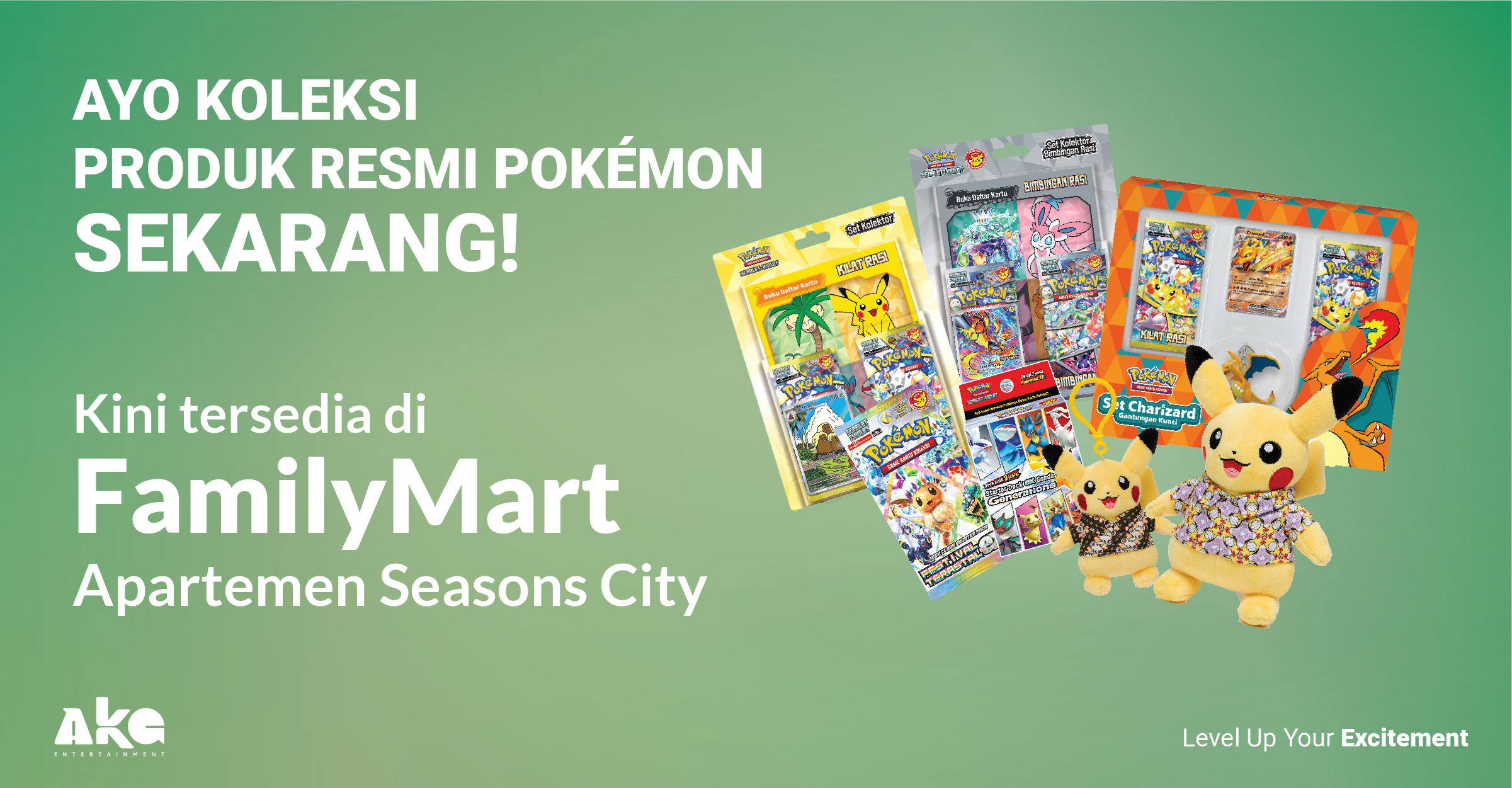Slide Pokemon hadir di Family Mart