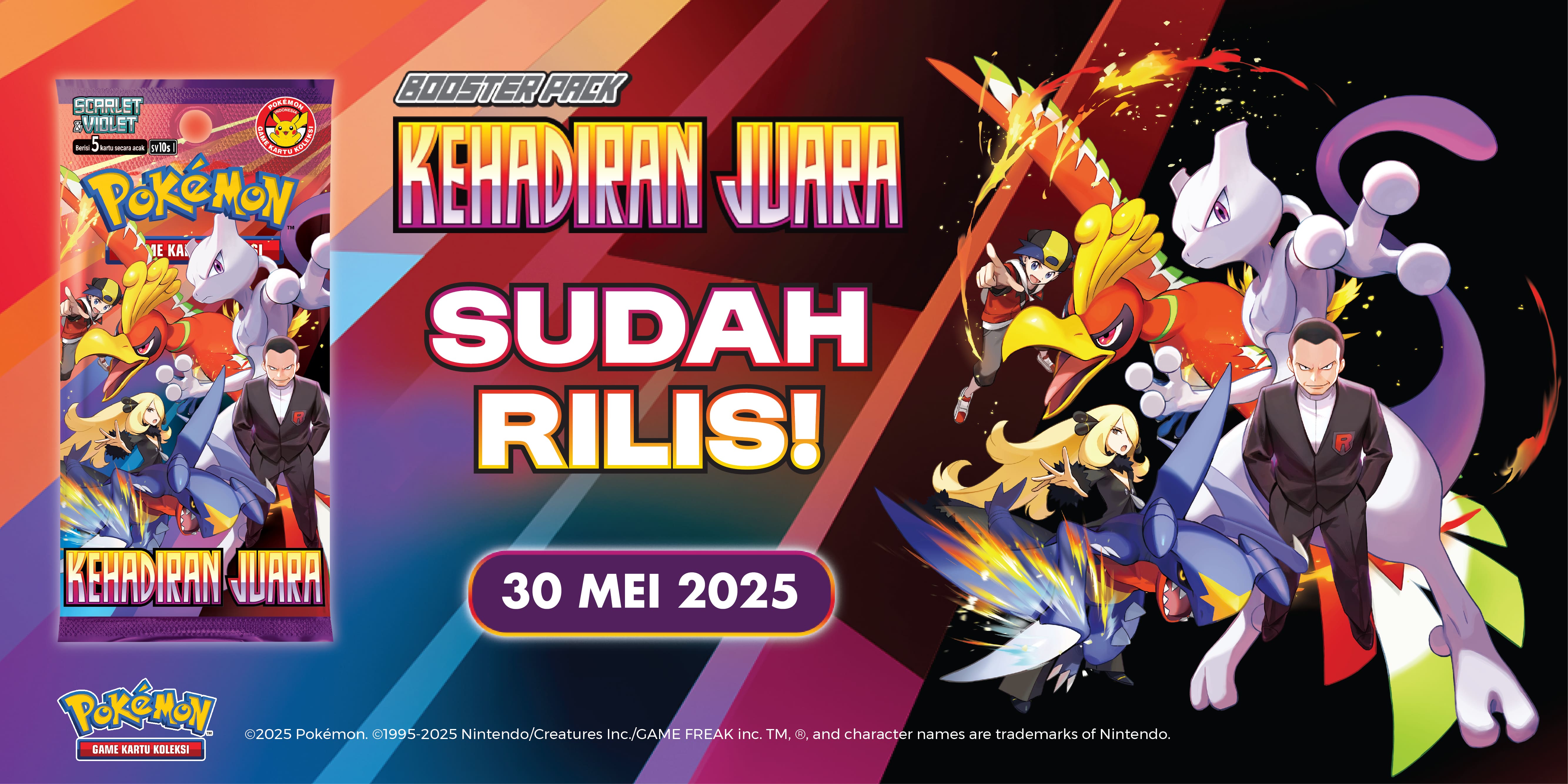 Banner Pokemon Kehadiran Juara