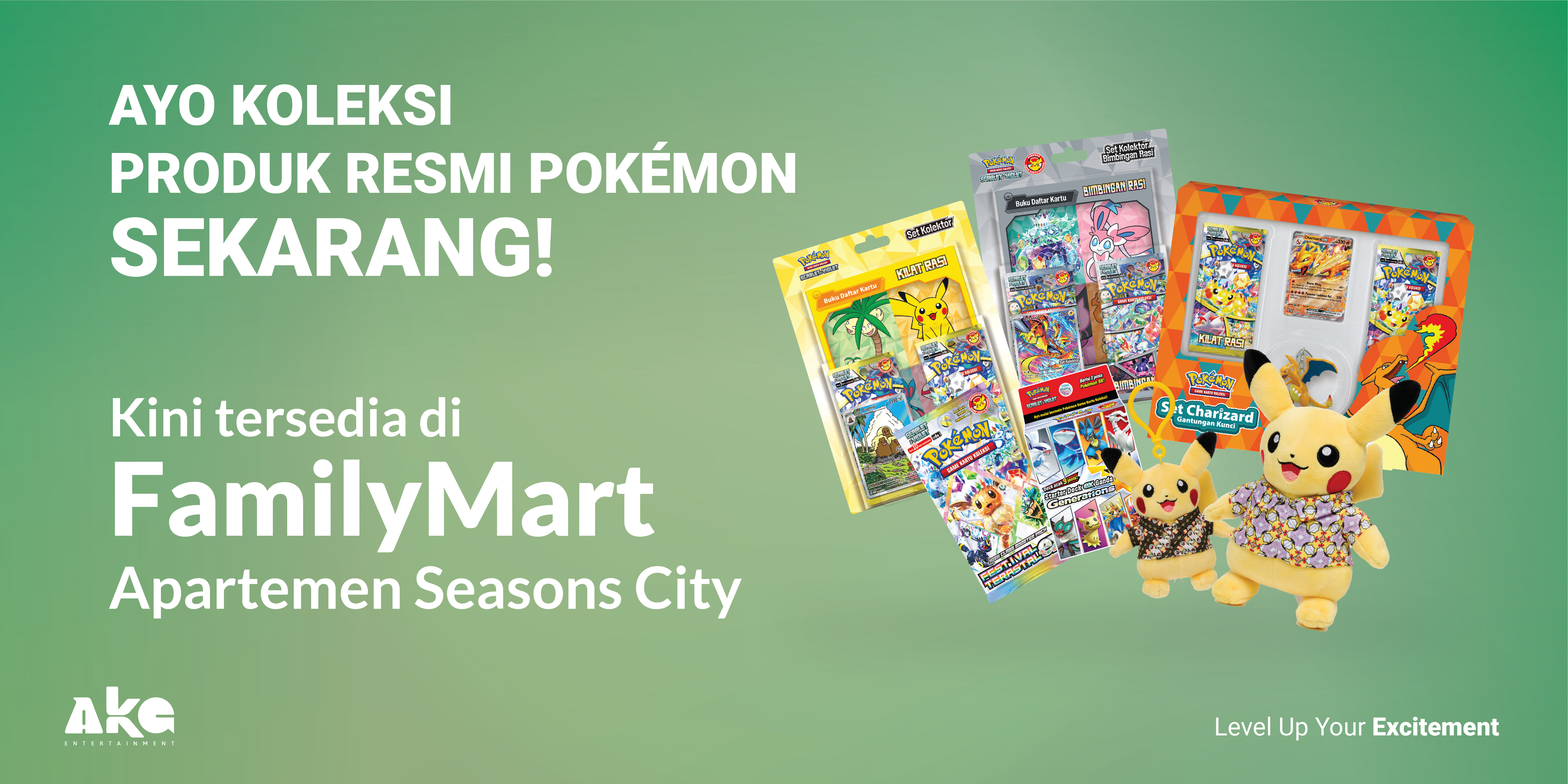 Slide Pokemon hadir di Family Mart